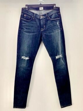 Hudson skinny fit distressed jeans